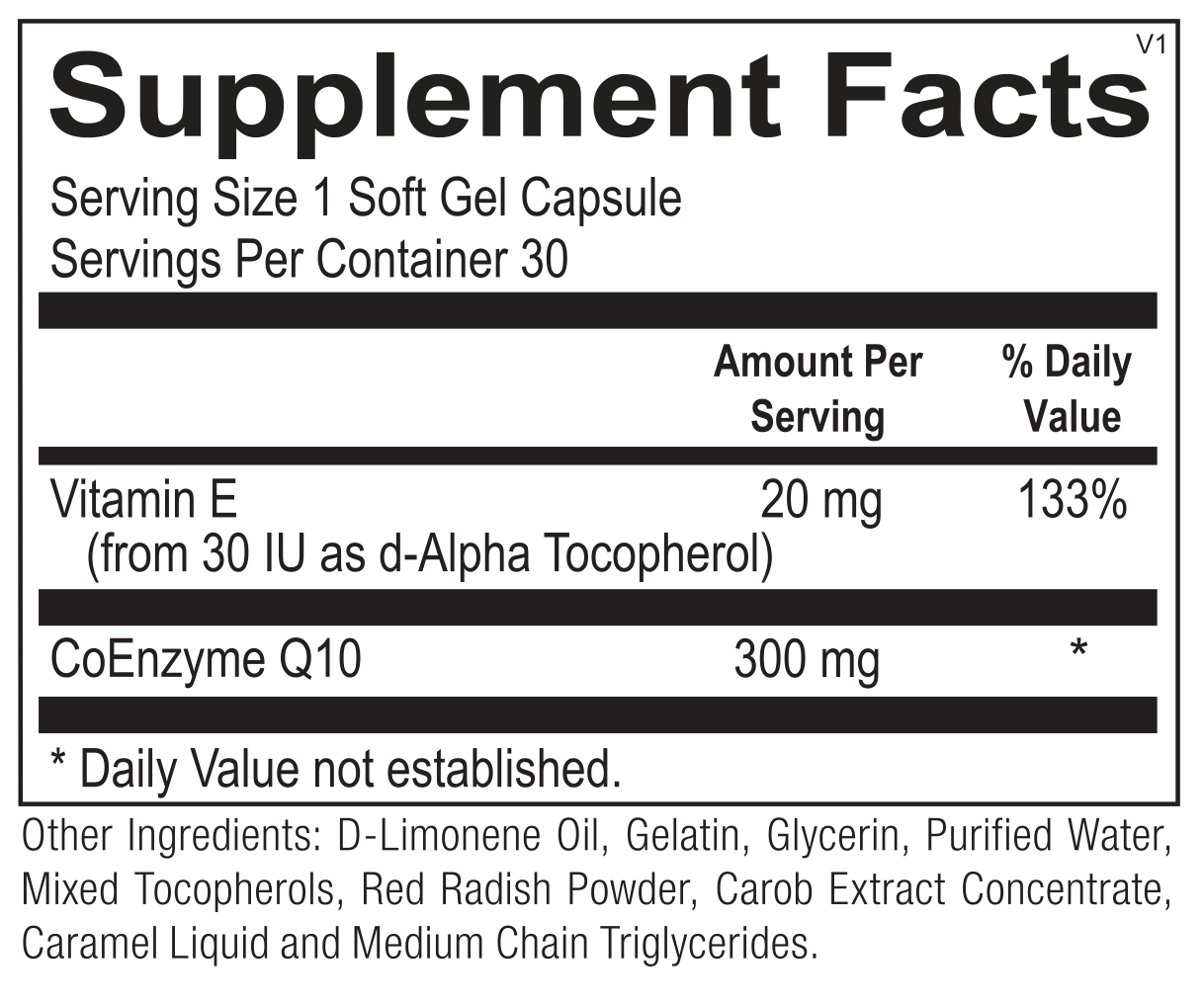 CoQ 10 300 mg