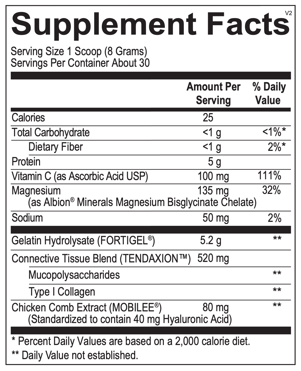 Collagen with Hyaluronic Acid