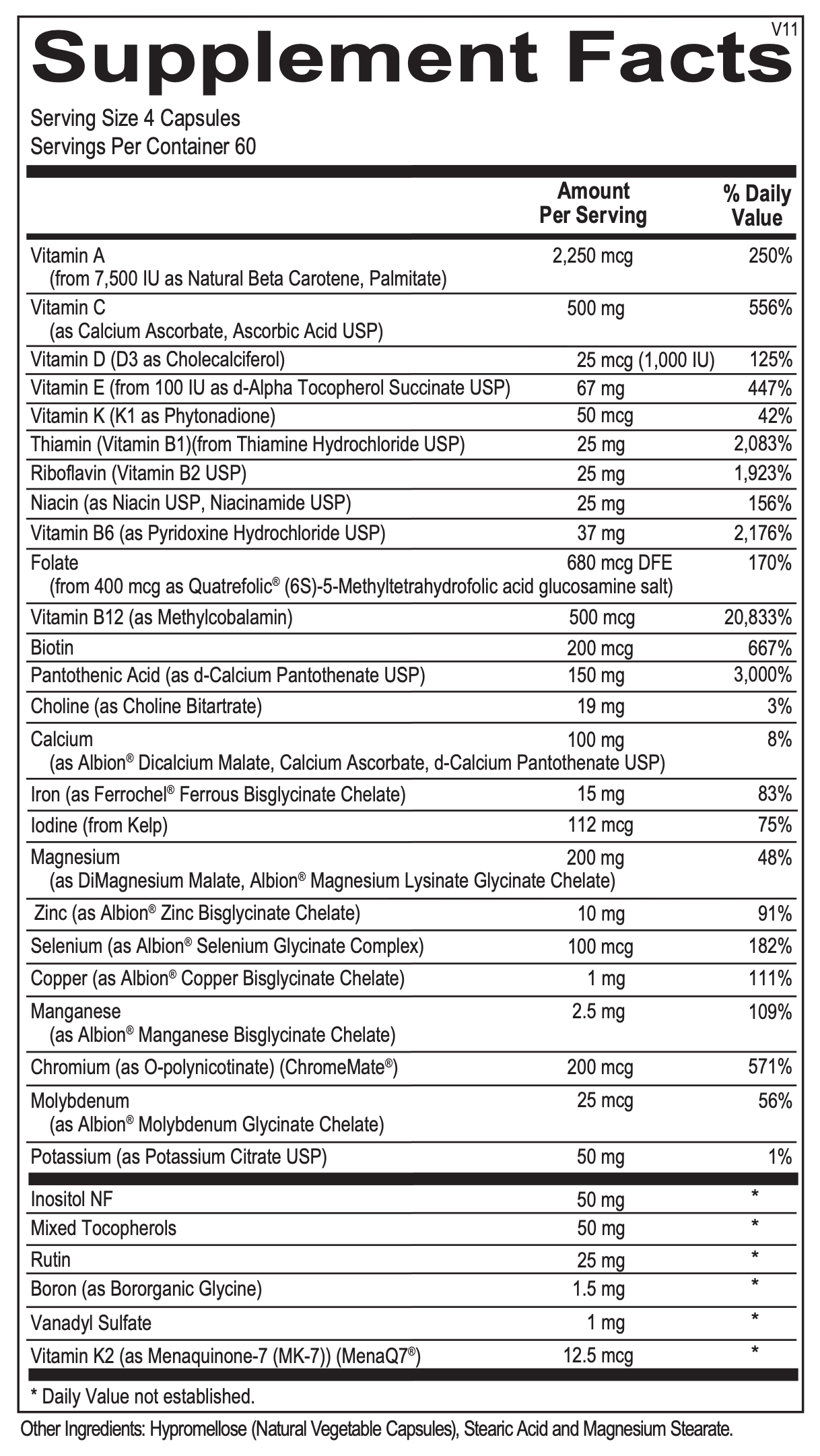 Multivitamin with Iron