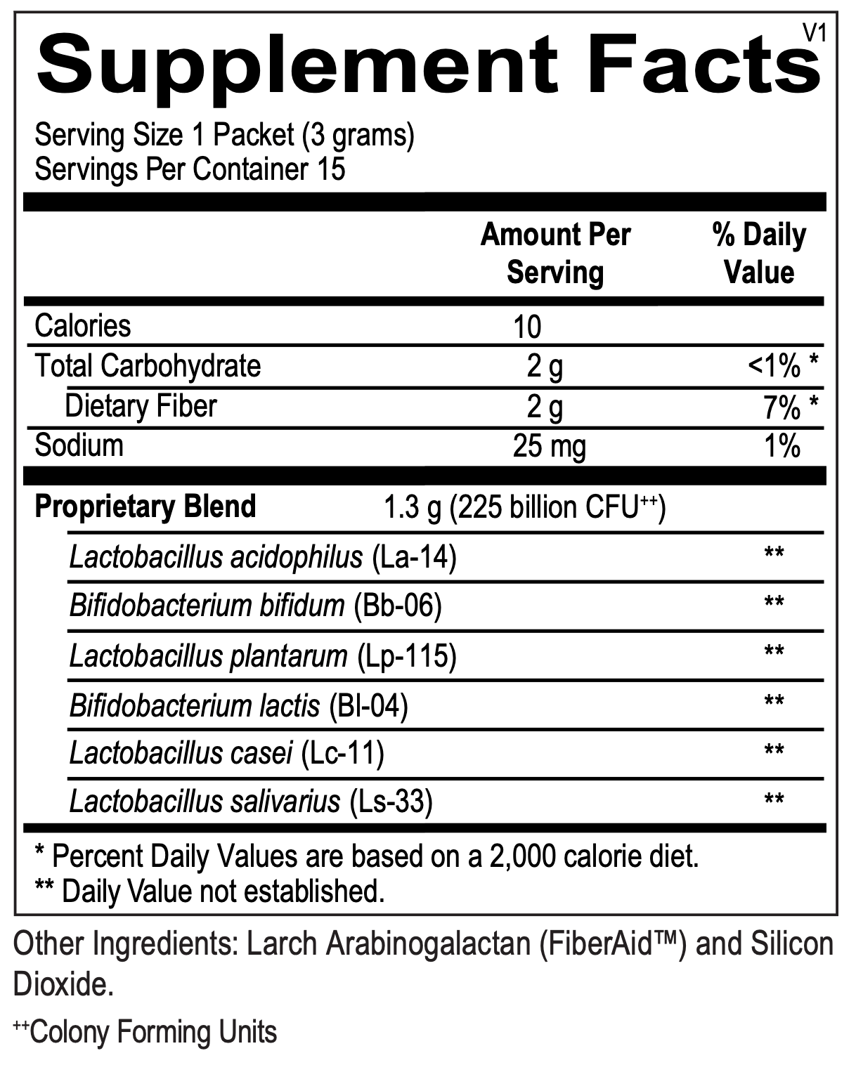 Probiotic 225 Billion