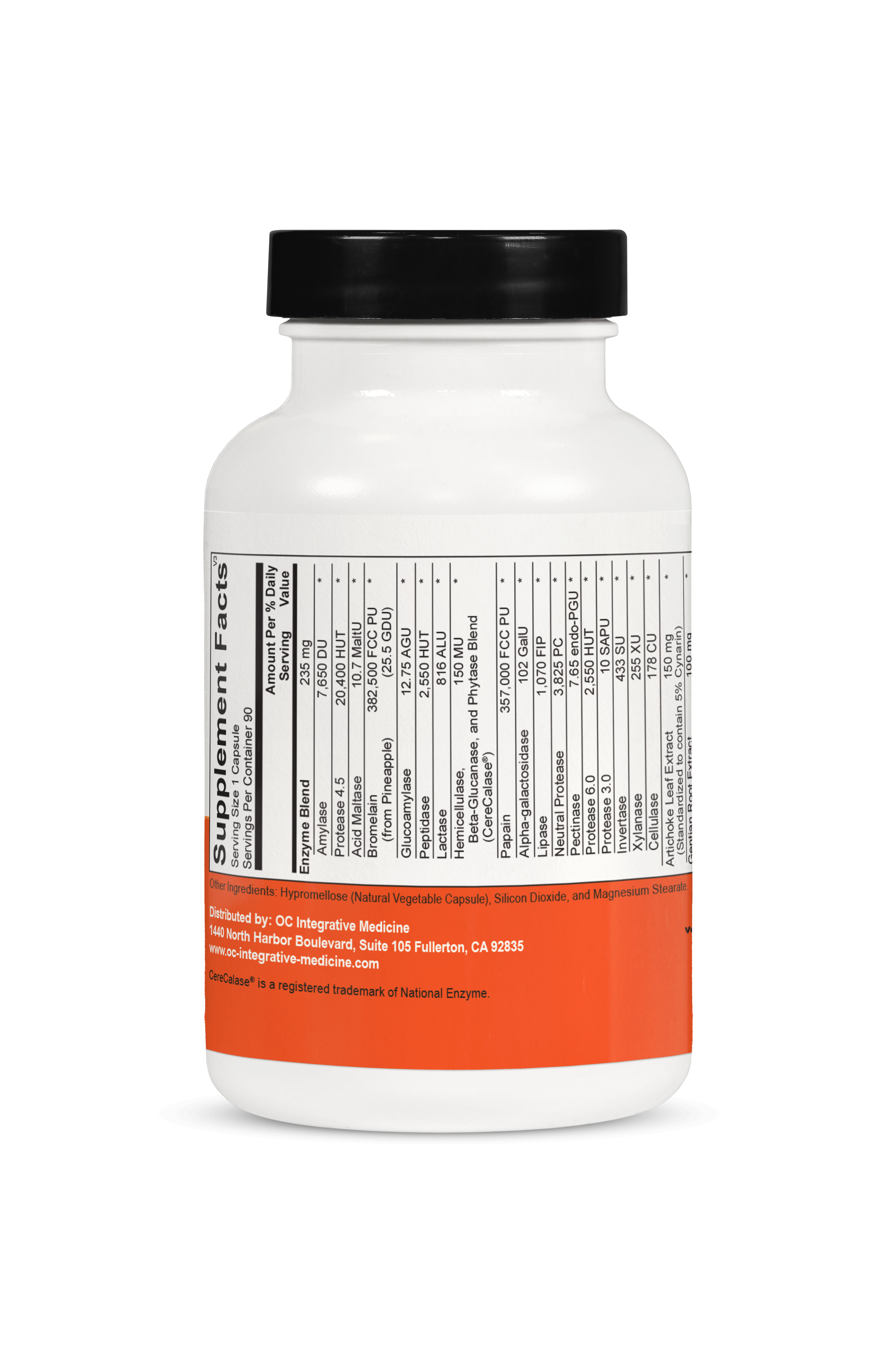 Vegetarian Digestive Enzymes