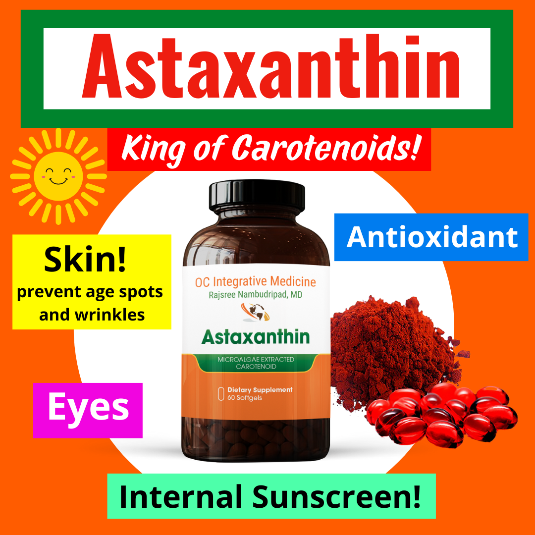 Protect Your Skin from the Sun with Astaxanthin! Supplements by Dr
