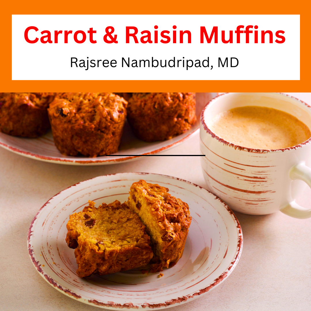 Carrot & Raisin Muffins 🥕