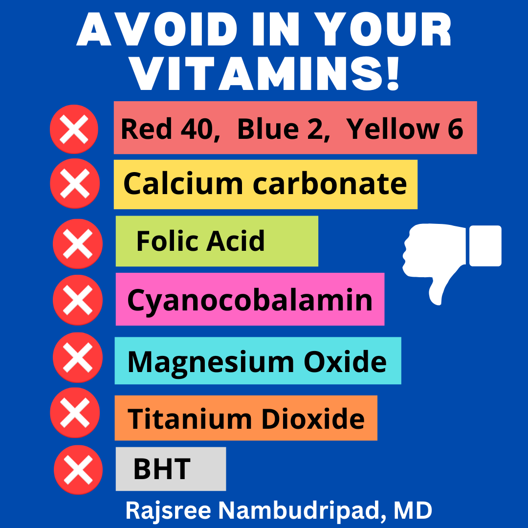 Avoid in Your Vitamins!