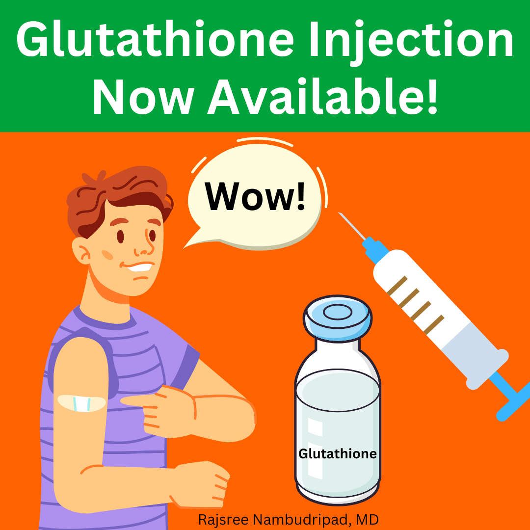 NEW:  Glutathione Injections!