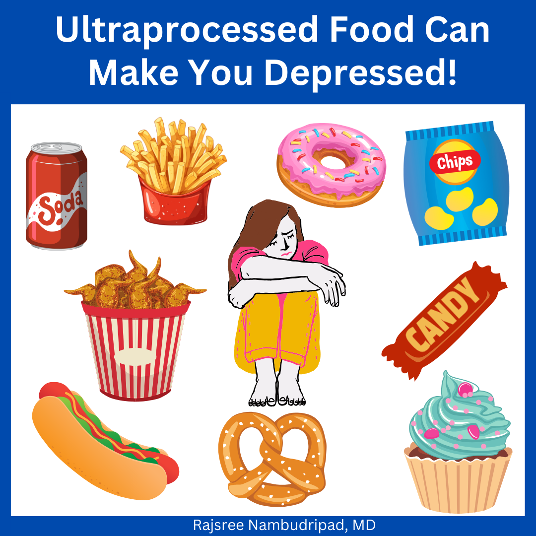 NEW STUDY:  Ultraprocessed Food Can Make You Depressed