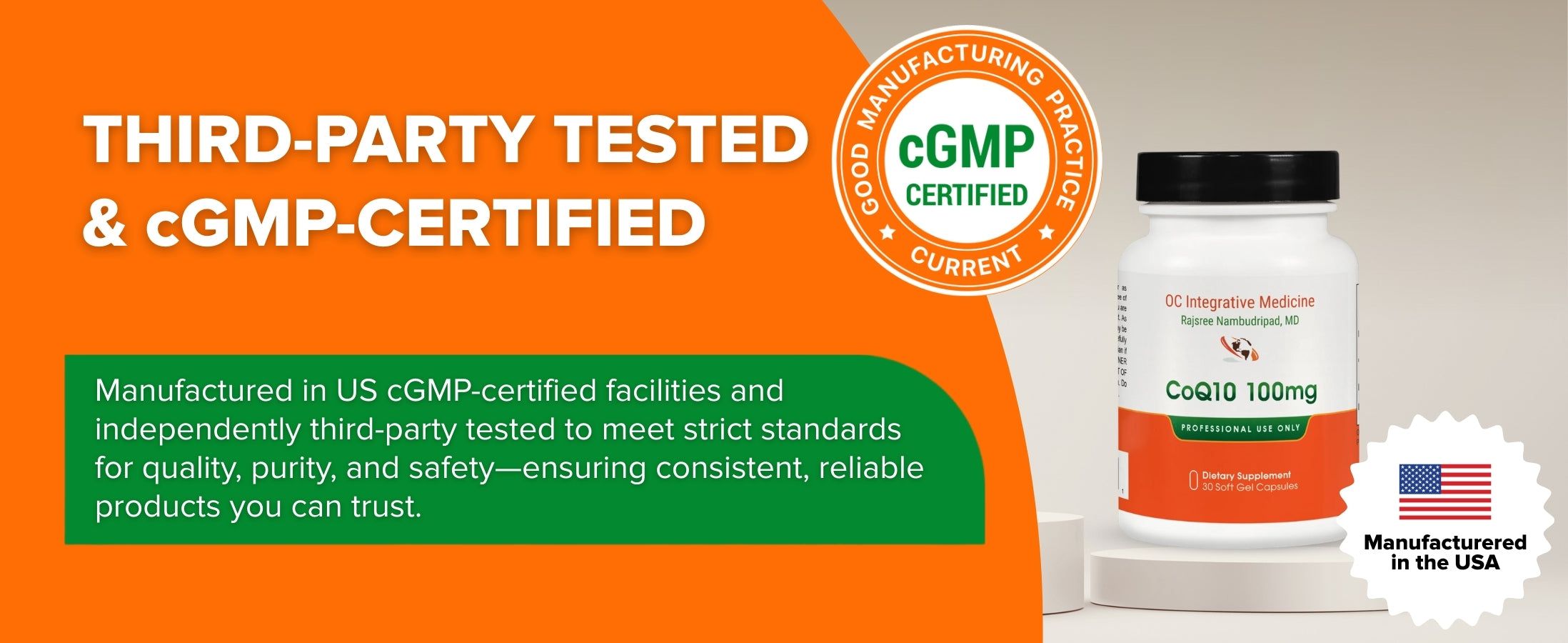 CoQ 10 100 mg banner image