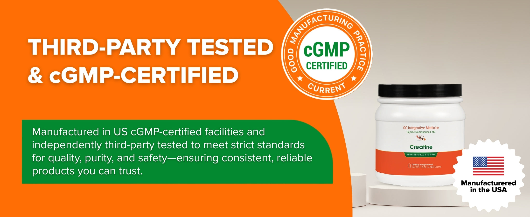 Creatine banner image