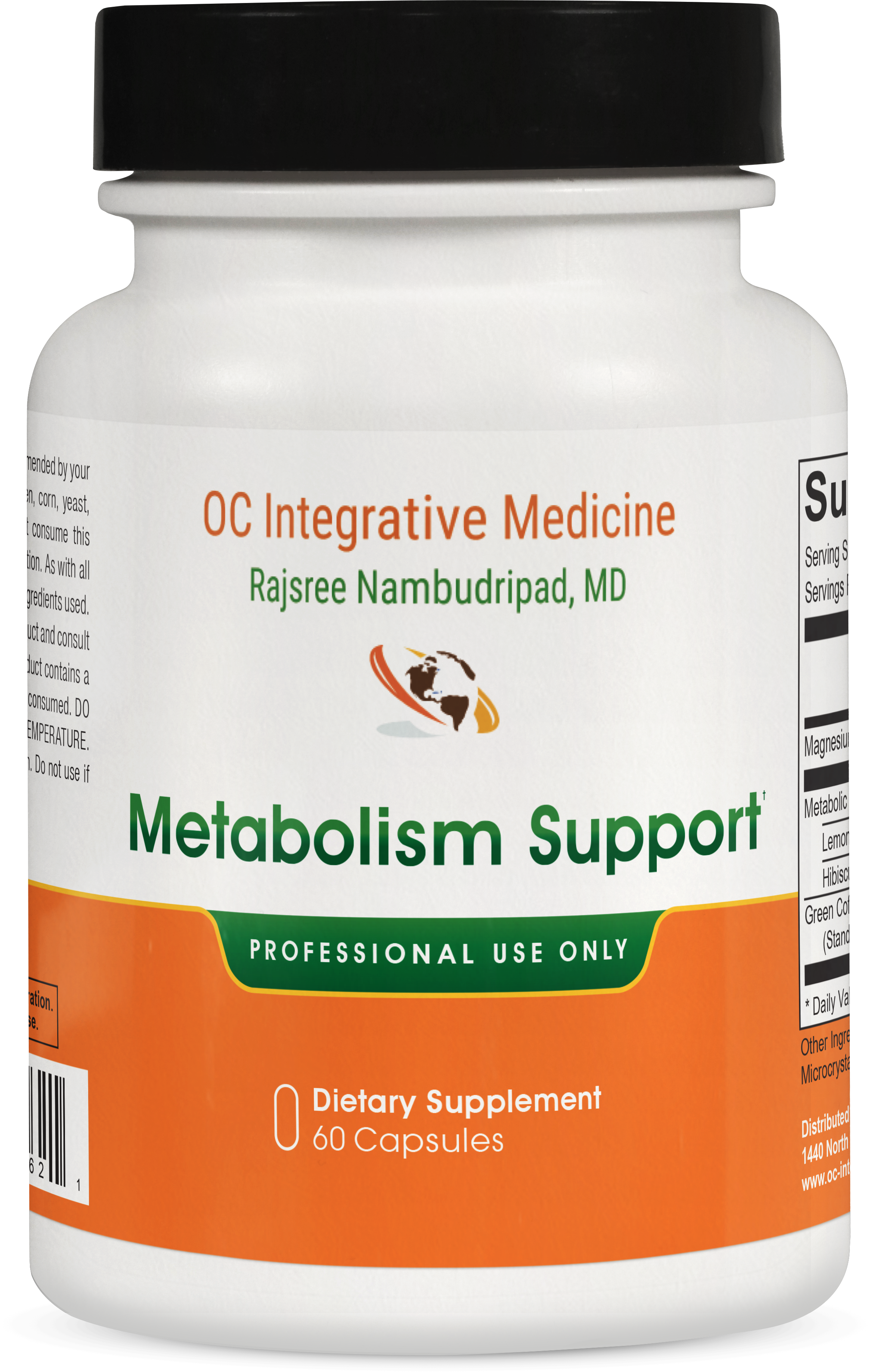Metabolism support vitamins