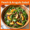 Peach and Arugula Salad
