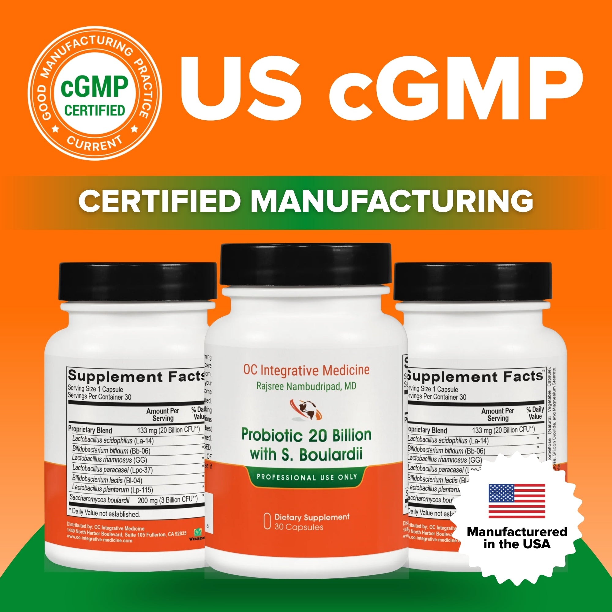 Probiotic 20 Billion with S. Boulardii