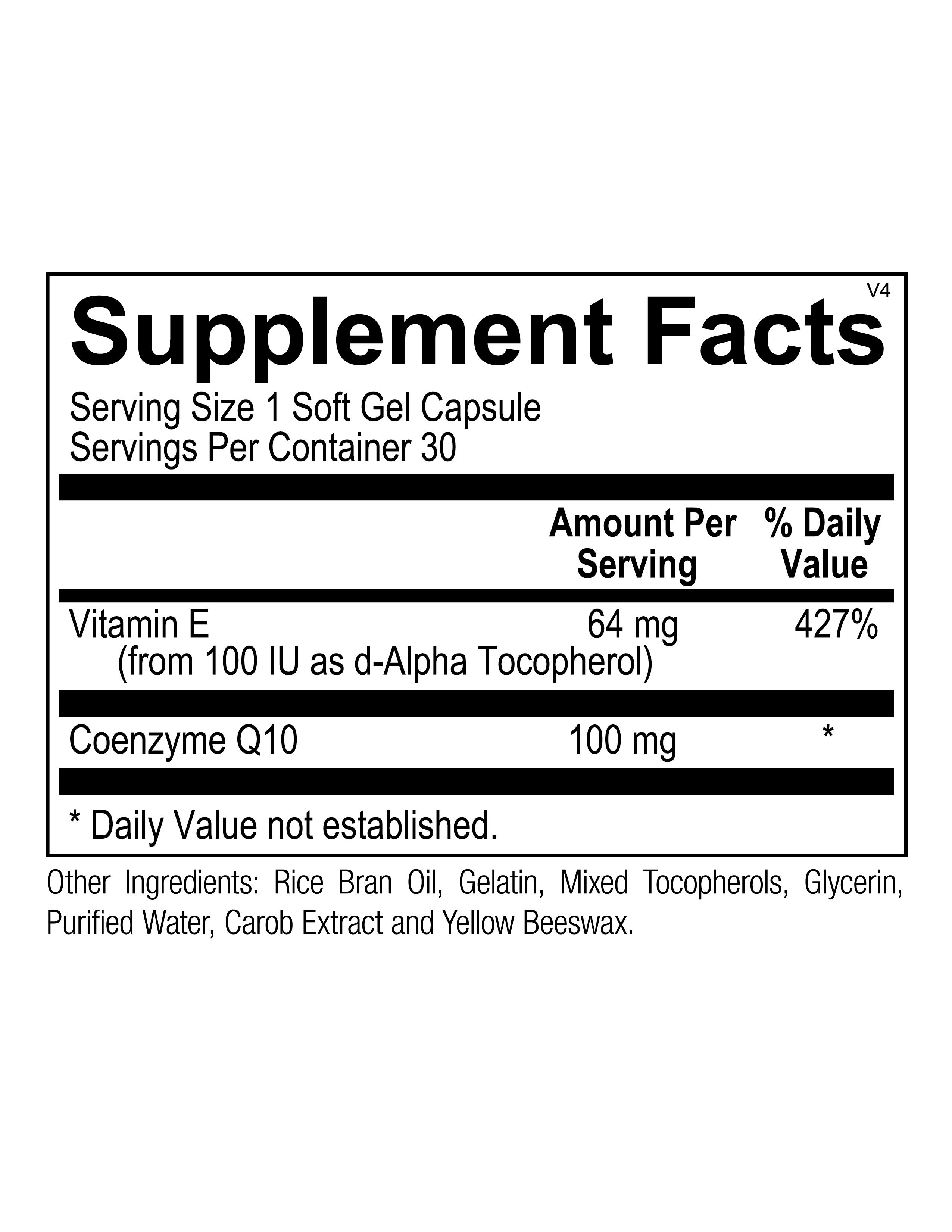 CoQ 10 100 mg