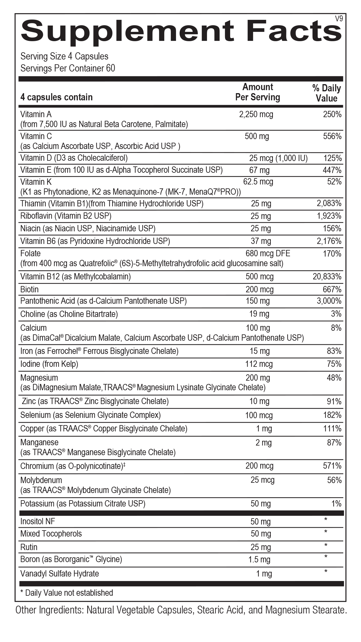 Multivitamin with Iron