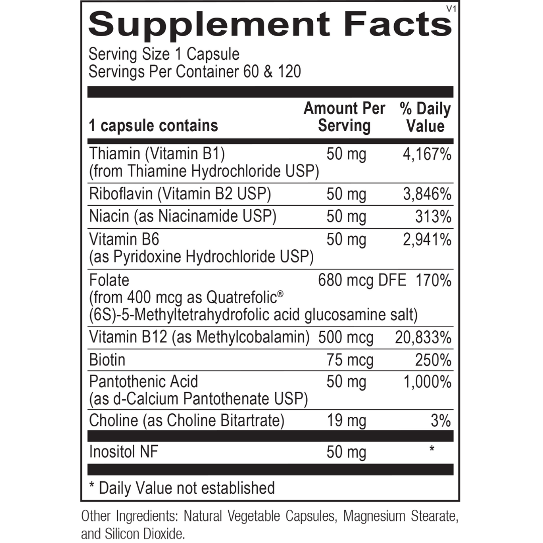 Methyl B Complex (Larger Bottle Size)